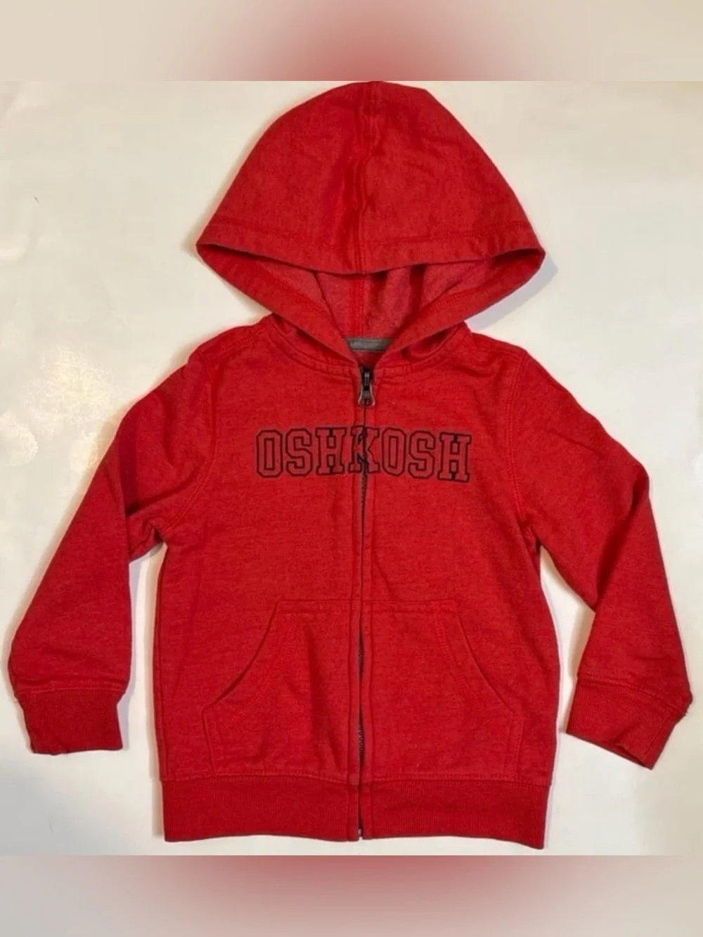 OshKosh B'gosh Red Zip Hoodie & Jogger Set